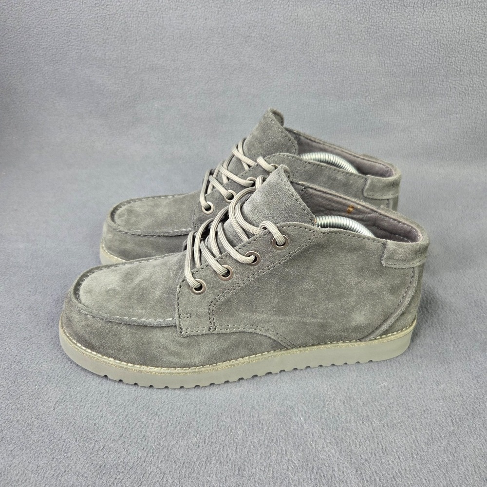 Koolaburra by UGG Kiran Chukka Boots / Men US Suede Gray Chill NEW